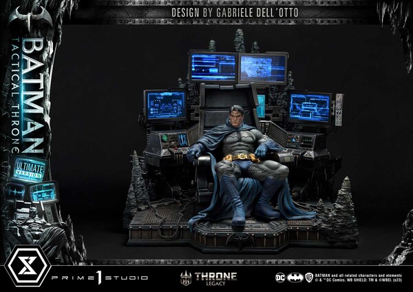 Batman, Bruce Wayne (Tactical Throne, Ultimate), Batman, Prime 1 Studio, Pre-Painted, 1/4